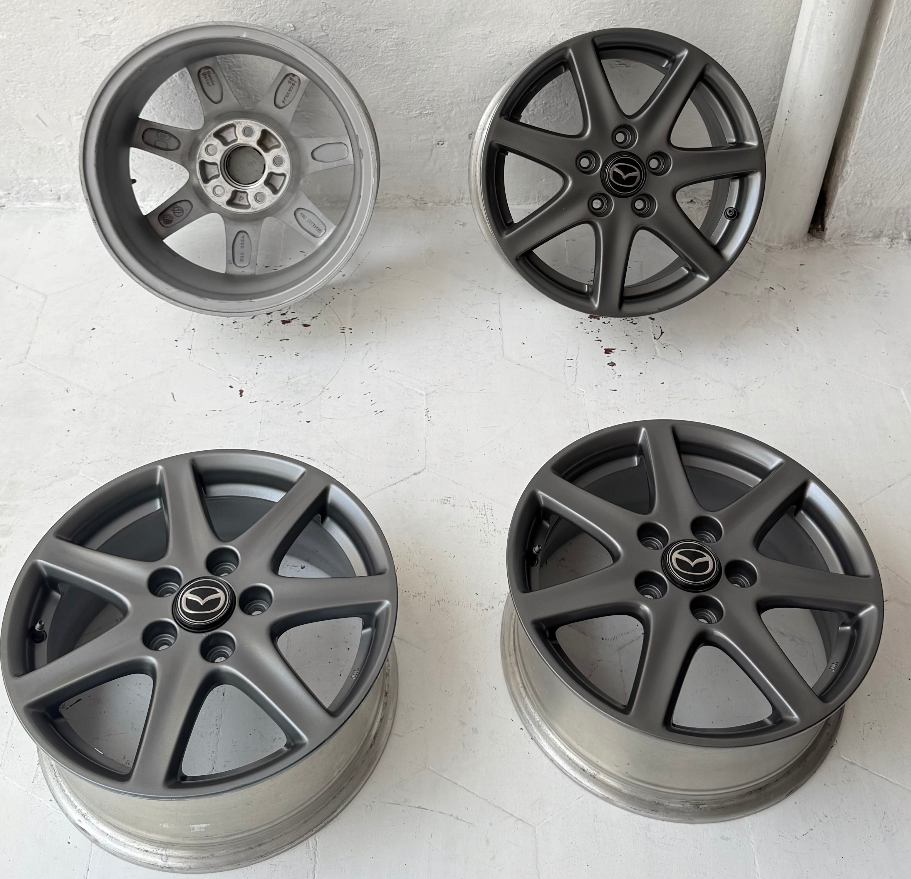 4 Rines 16” Mazda 3, Mazda 6, CX-3 y CX-5 – 5×114