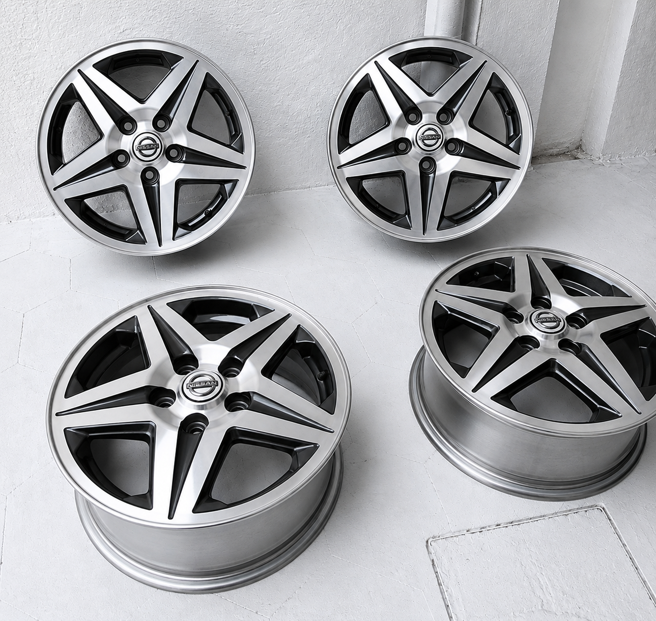 4 Rines 16” Nissan Sentra, X-Trail, Altima y Rogue – 5×114