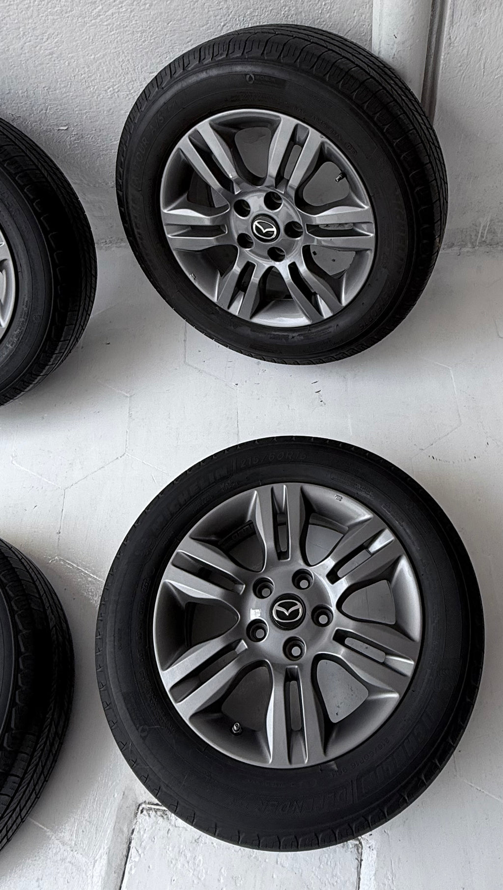 4 Rines con llantas 17” Mazda 3, Mazda 6, CX-3 y CX-5 – 5×114