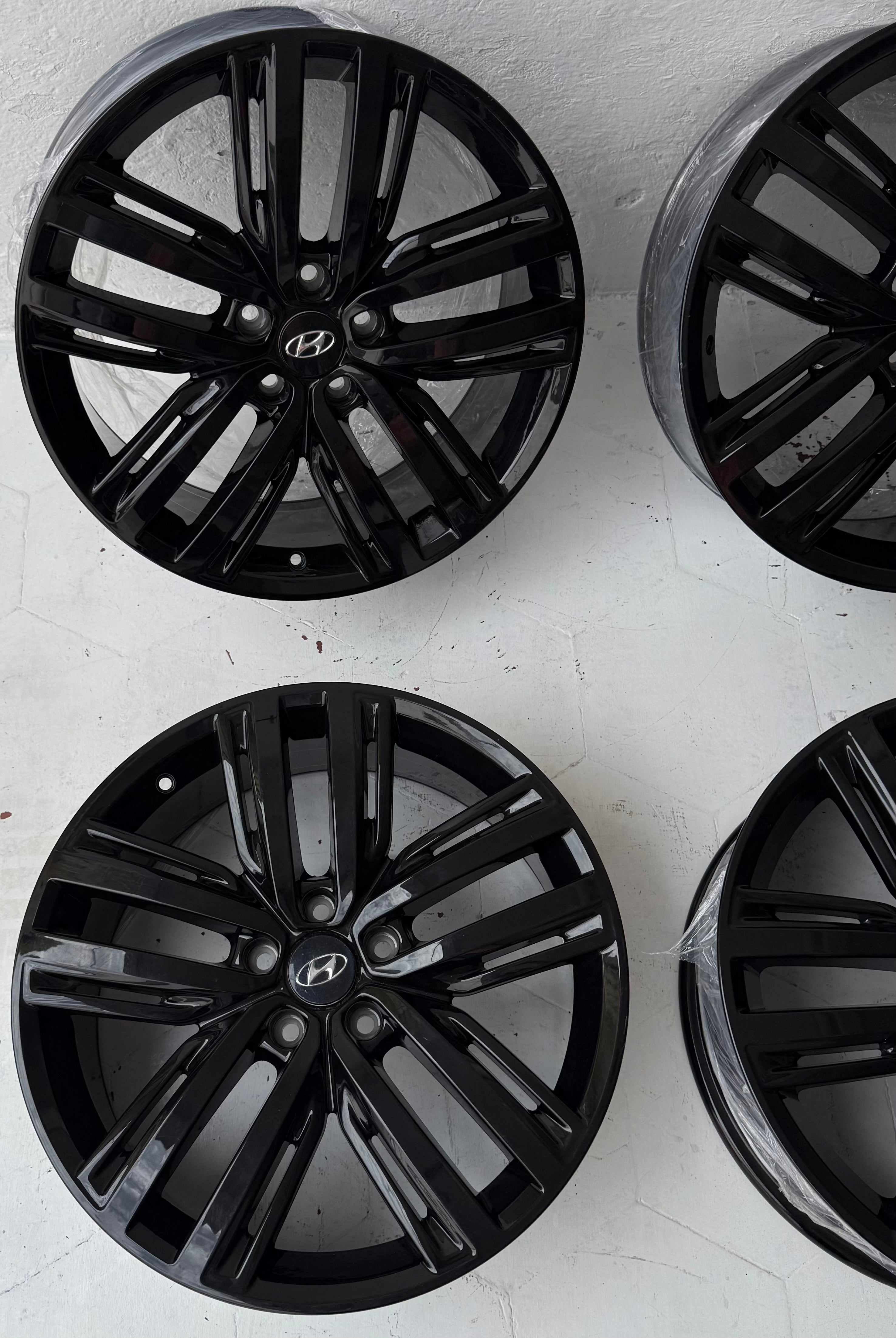 4 Rines Nuevos 19” Kia y Hyundai Forte, Elantra, Sportage, Tucson, Creta y Solesta – 5×114