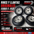 Juego de 4 Rines Originales Ford F-150 17” con Llantas – 5x135 – OEM