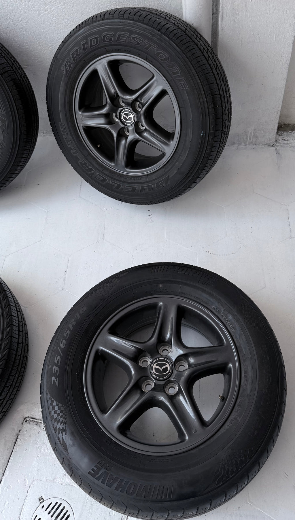 4 Rines con llantas 16” Mazda CX-3, CX-5, CX-7, CX-50 y CX-30 – 5×114