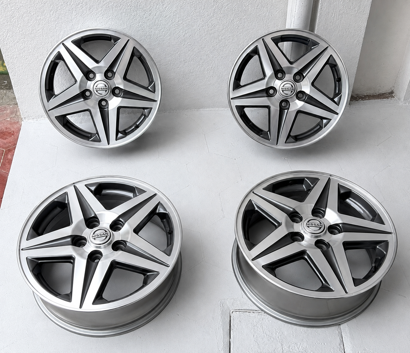 4 Rines 16” Nissan Sentra, X-Trail, Altima y Rogue – 5×114