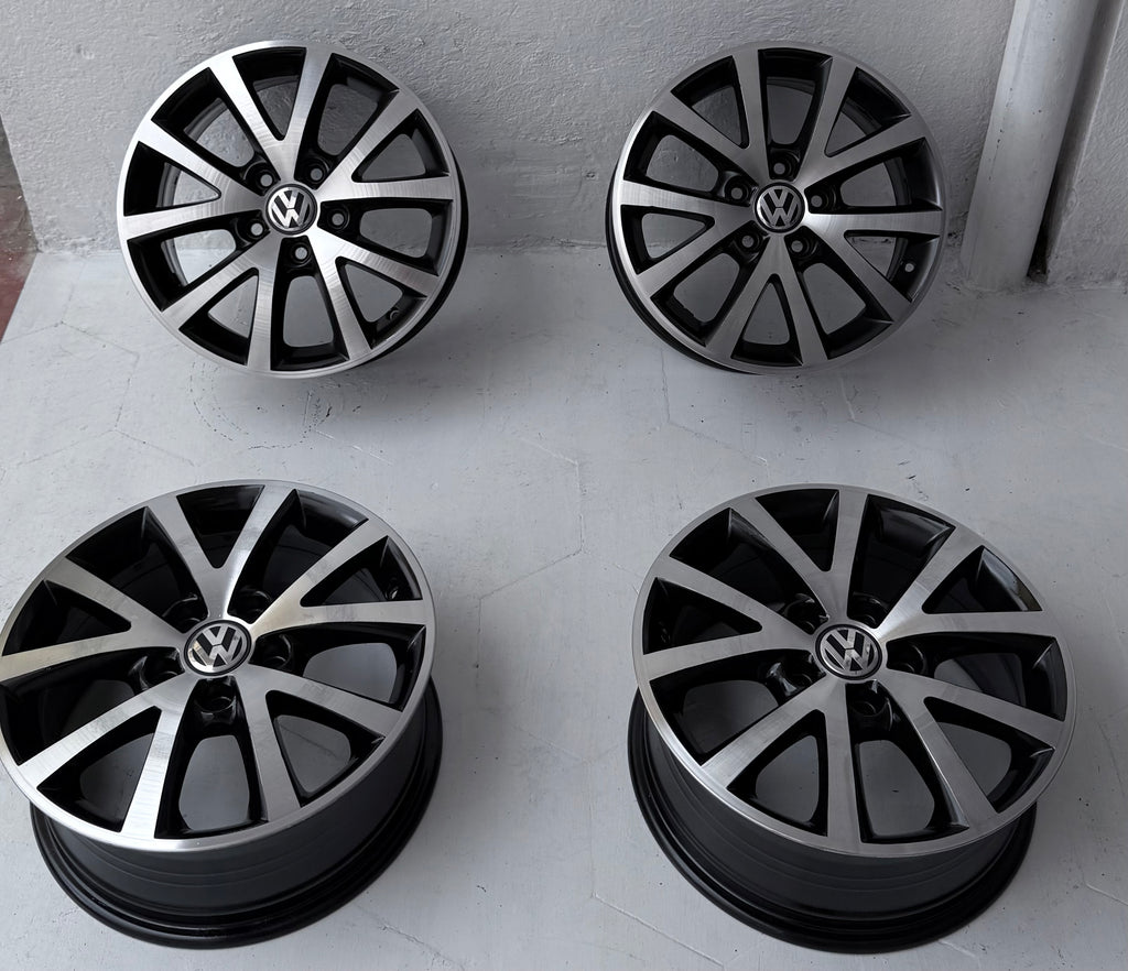 4 Rines 16” Volkswagen Jetta MK6, Jetta MK7, Passat, Tiguan y Bora – 5×112