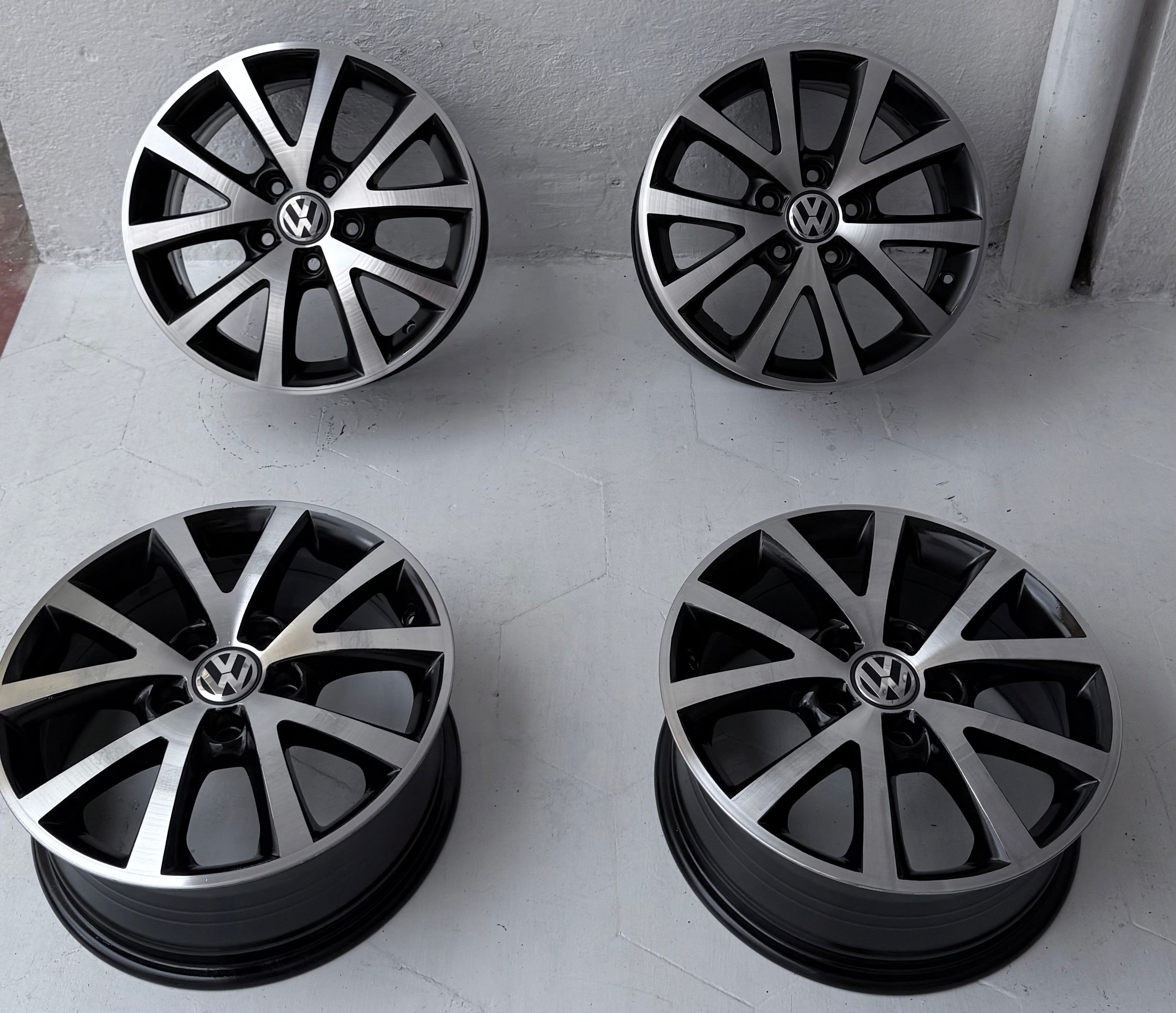 4 Rines 16” Volkswagen Jetta MK6, Jetta MK7, Passat, Tiguan y Bora – 5×112