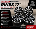 4 Rines 17” Seminuevos Originales Volkswagen Tiguan Taos Jetta MK7 MK6 Passat Beetle Bora 5x112