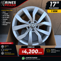 1 Rin 17" Volkswagen Golf T-Cross Jetta MK6 MK7 Tiguan Taos New Beetle Passat Original 5x112