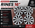 4 Rines 16” Volkswagen Jetta MK6 MK7 Originales VW 5x112 Seminuevos