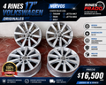 4 Rines 17" Volkswagen Tiguan Taos Golf Jetta MK7 MK6 Originales 5x112 Nuevos