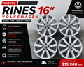 4 Rines 17" Volkswagen Tiguan Taos Jetta MK7 MK6 Golf Passat Originales 5x112 Nuevos