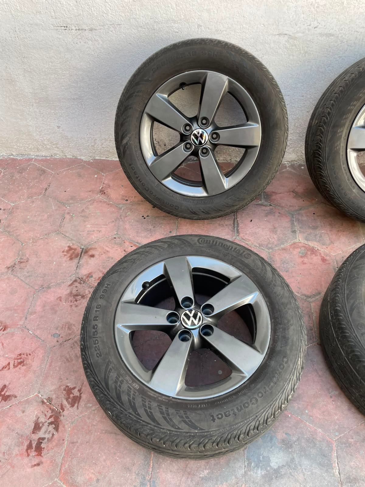 4 Rines 16" Volkswagen Jetta MK7 MK6 Originales 5x112 Seminuevos | Solo Rines