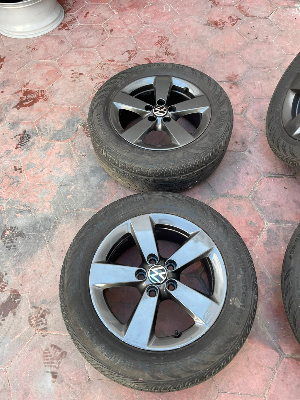 4 Rines 16" Volkswagen Jetta MK7 MK6 Originales 5x112 Seminuevos | Solo Rines