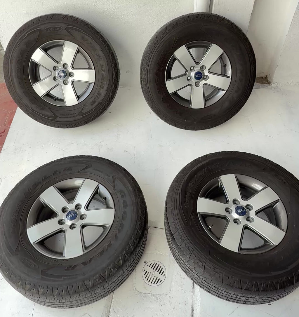 4 Rines con llantas 16” Ford Ranger y Explorer – 5×114