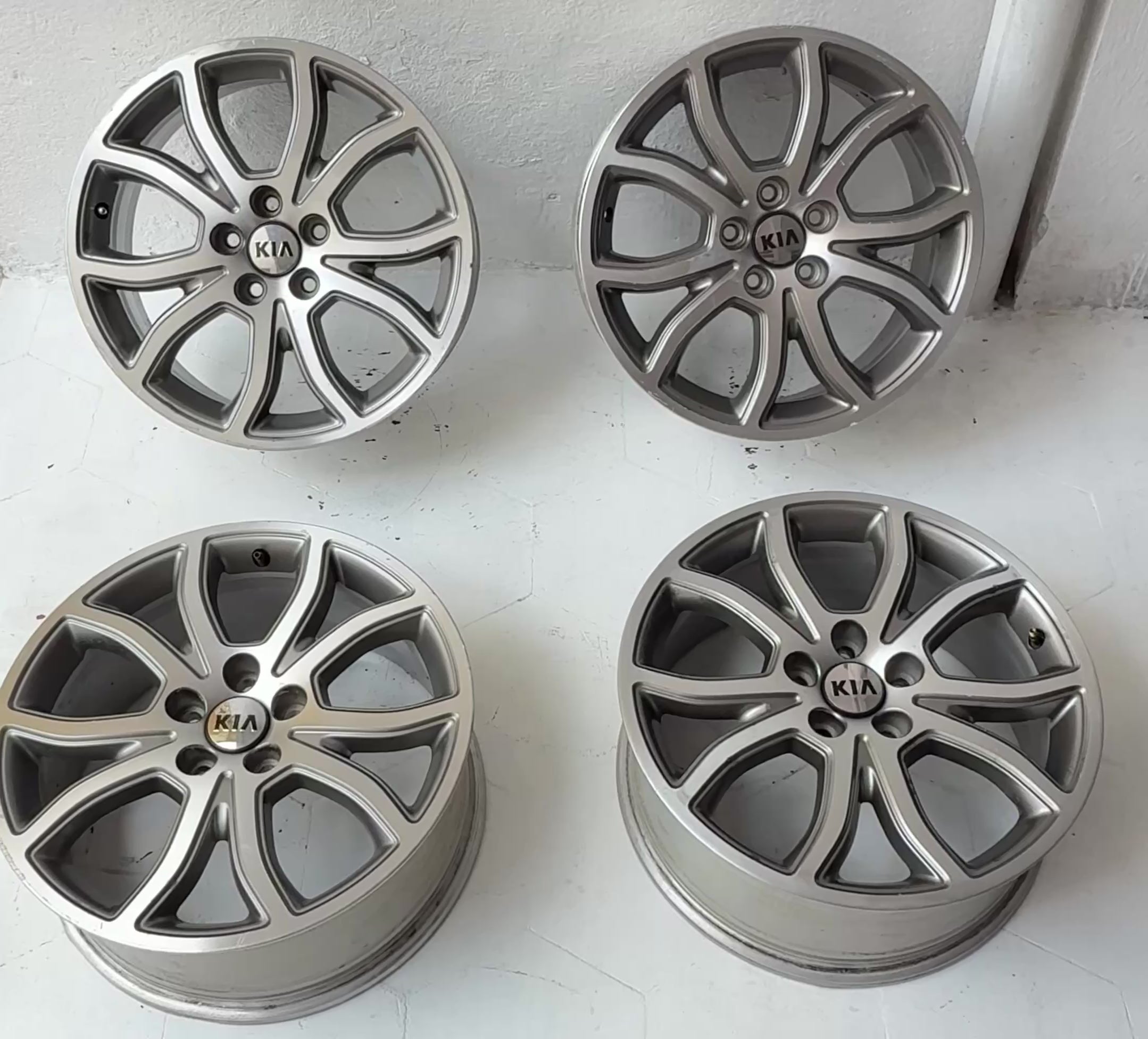 4 Rines 18” Kia Forte, Optima y Sportage – 5×114