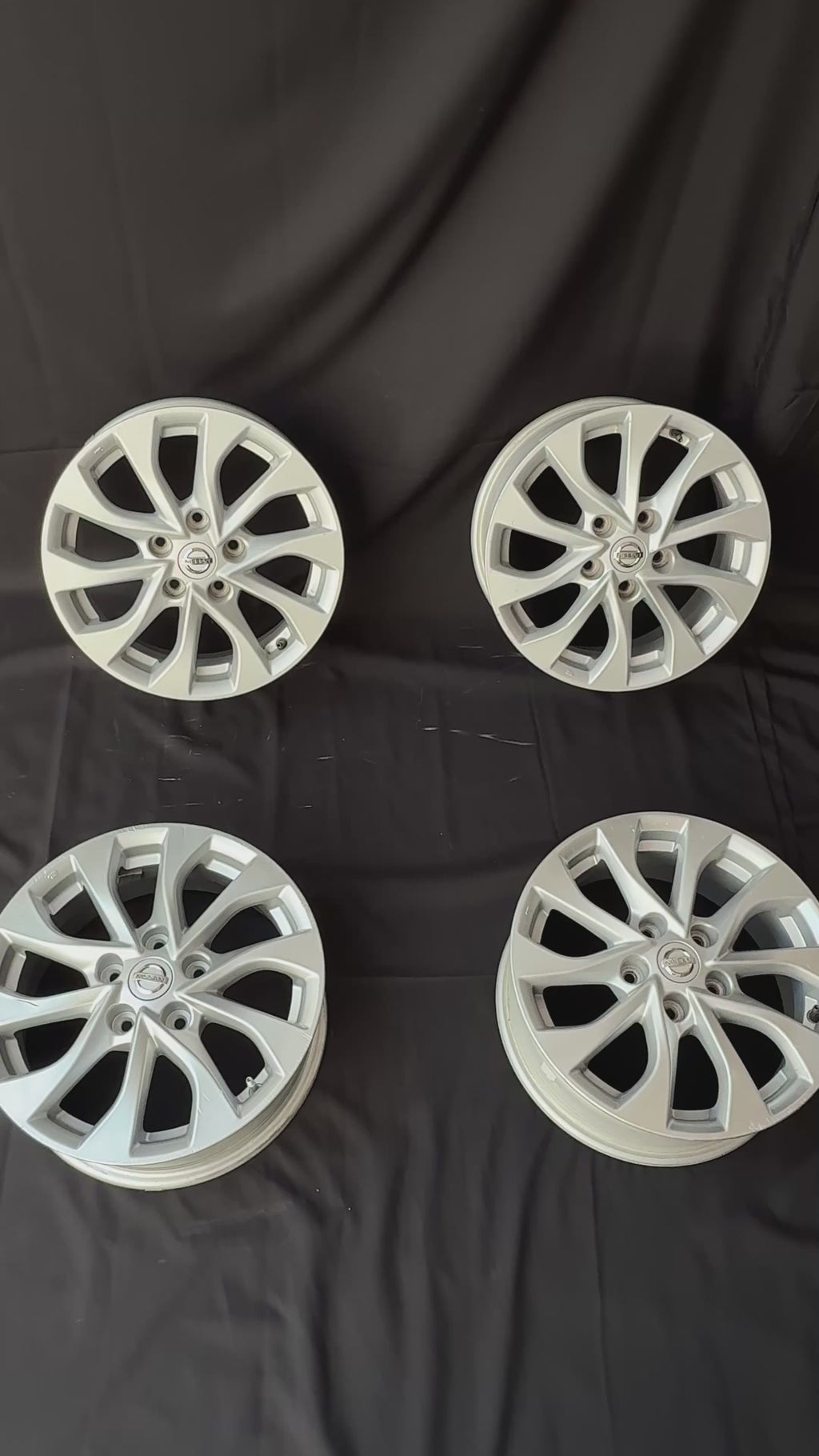 4 Rines 16” Nissan Sentra / X-Trail / Altima Originales