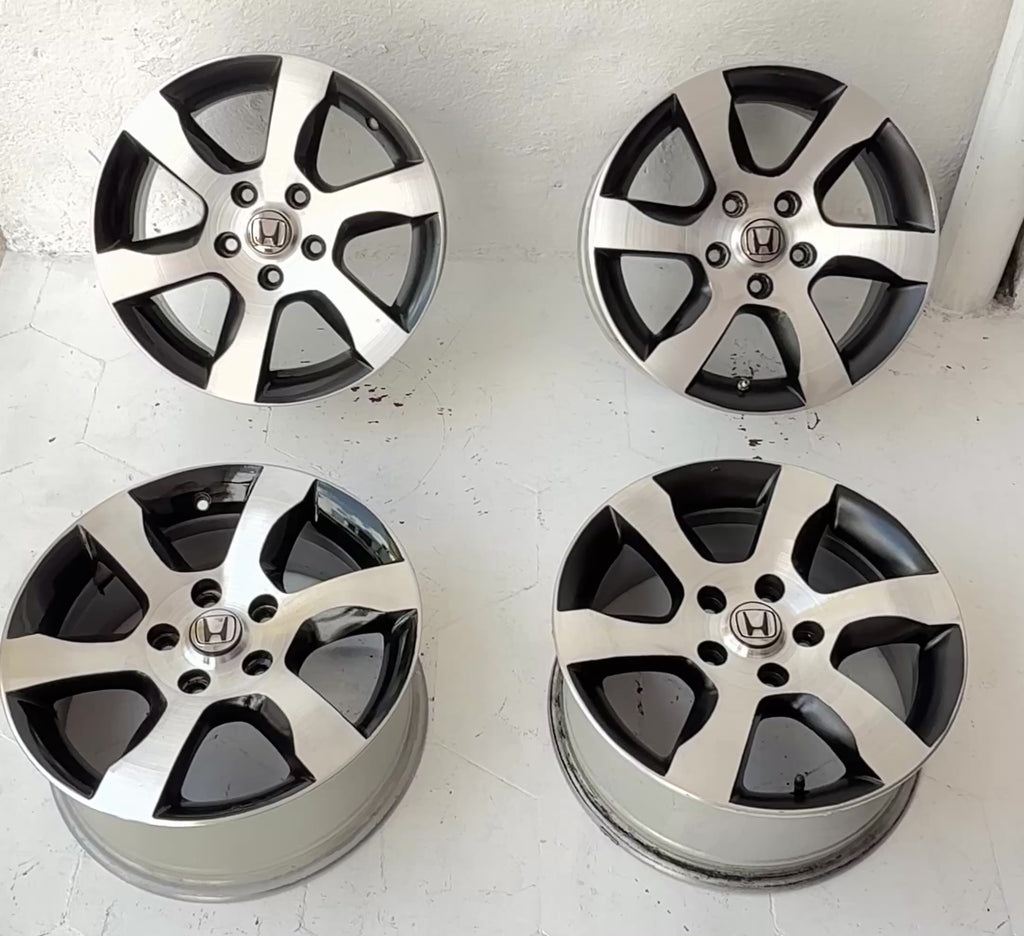 4 Rines 16” Honda Civic, Accord, CR-V, HR-V y Element – 5×114
