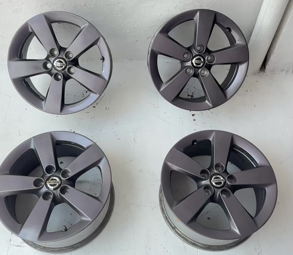 4 Rines 16” Nissan Sentra, Altima y X-Trail – 5×114