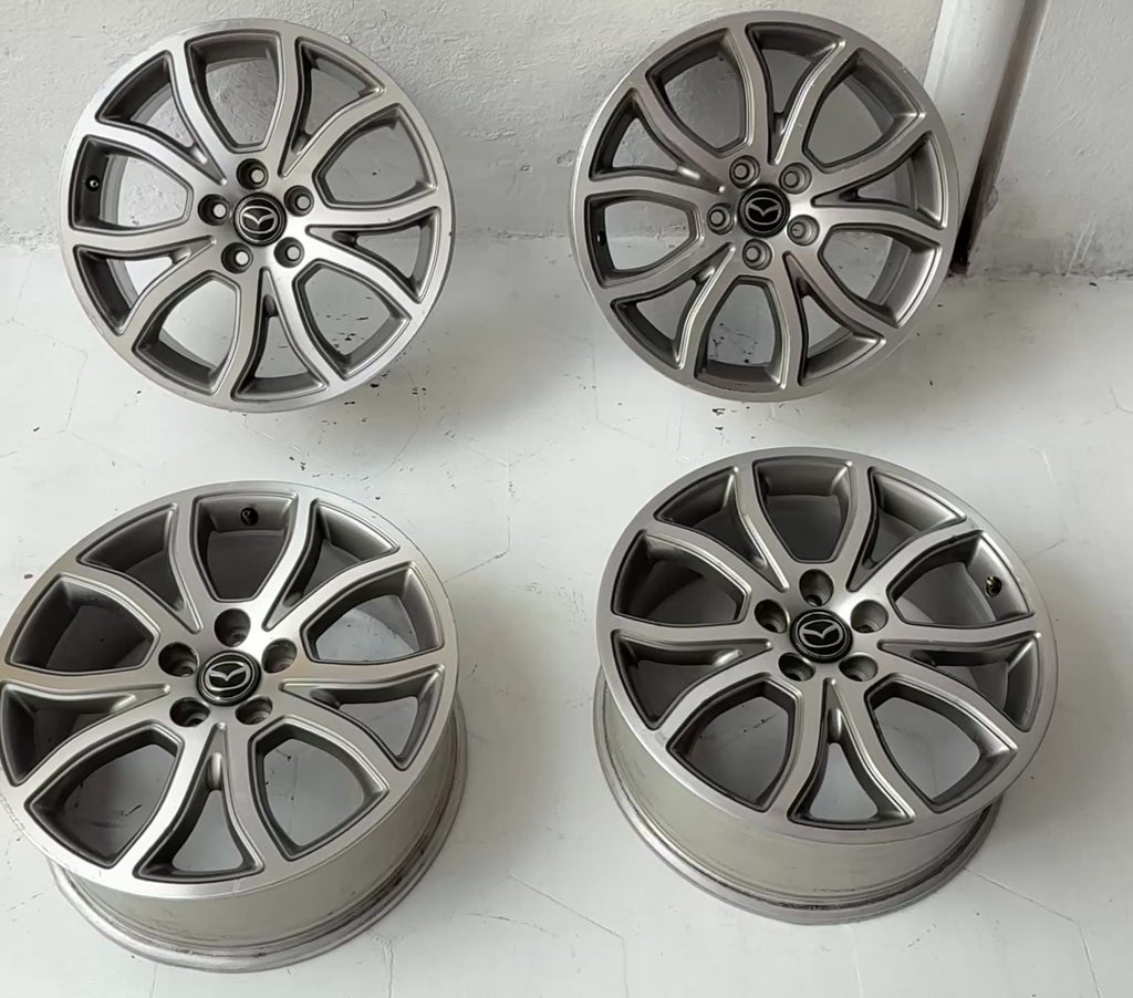 4 Rines 18” Mazda 3, Mazda 6, CX-3, CX-5, CX-9, CX-30 y CX-50 – 5×114