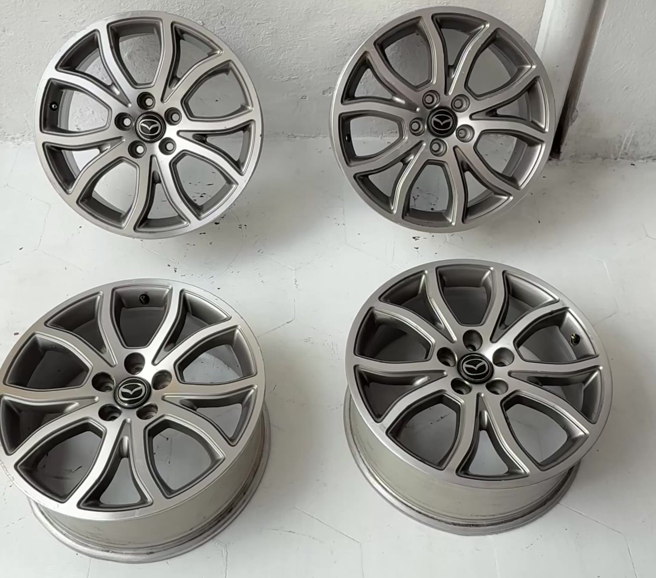 4 Rines 18” Mazda 3, Mazda 6, CX-3, CX-5, CX-9, CX-30 y CX-50 – 5×114