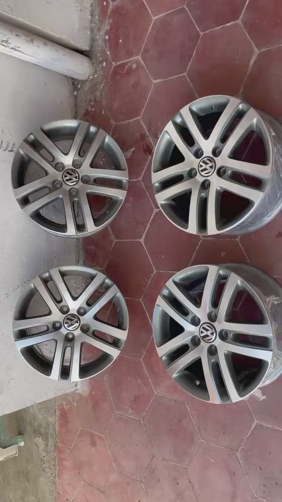4 Rines 16" Volkswagen Golf Jetta MK6 MK7 Originales 5x112 Nuevos