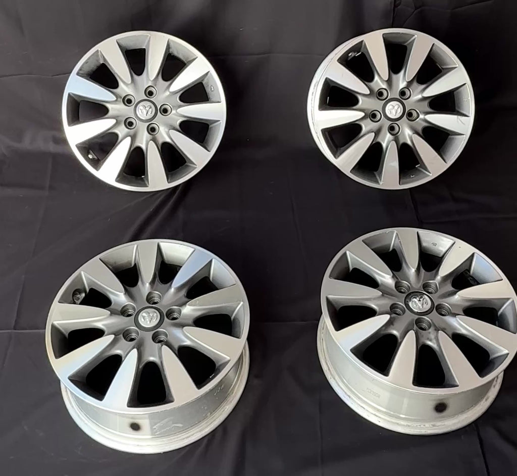 4 Rines 17” Jeep Liberty, Compass, Patriot, Nitro y Avenger – 5×114