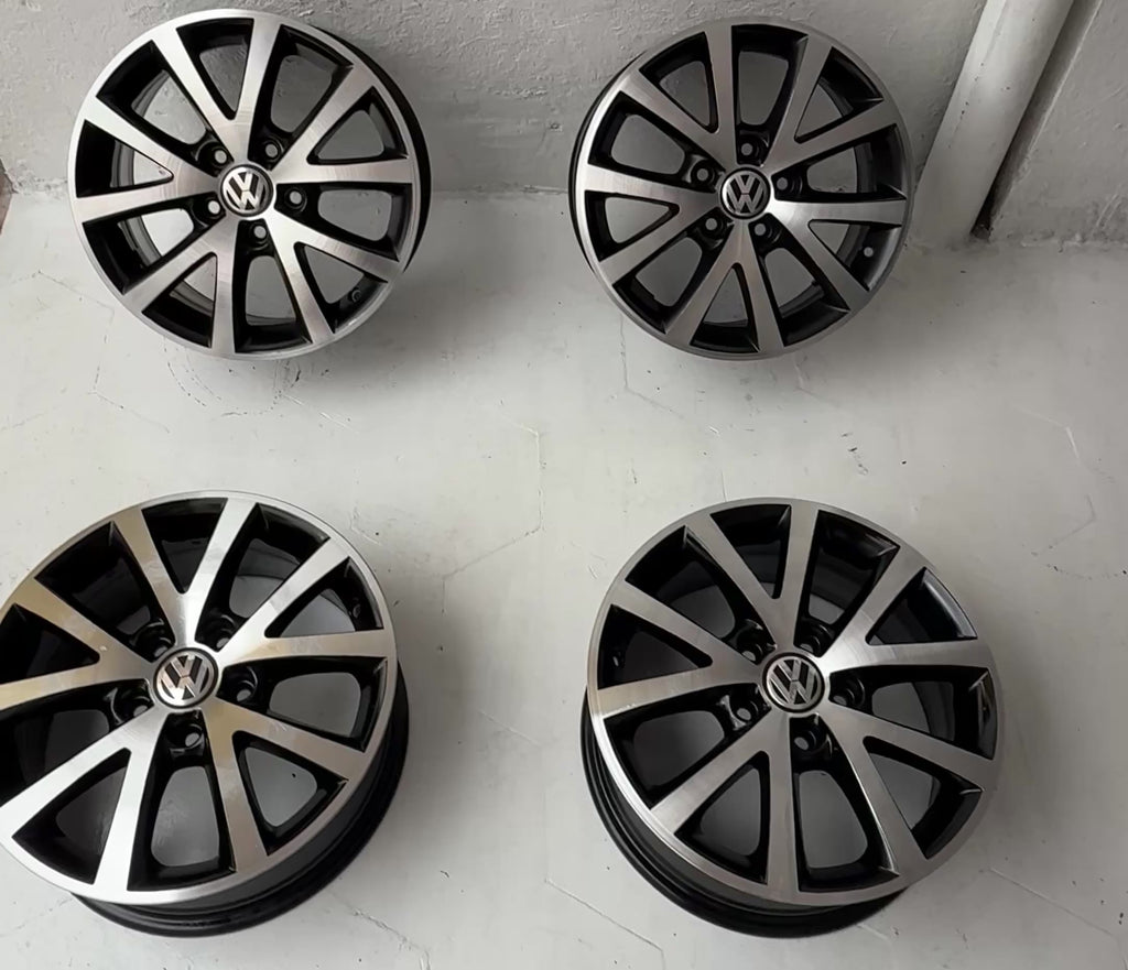 4 Rines 16” Volkswagen Jetta MK6, Jetta MK7, Passat, Tiguan y Bora – 5×112