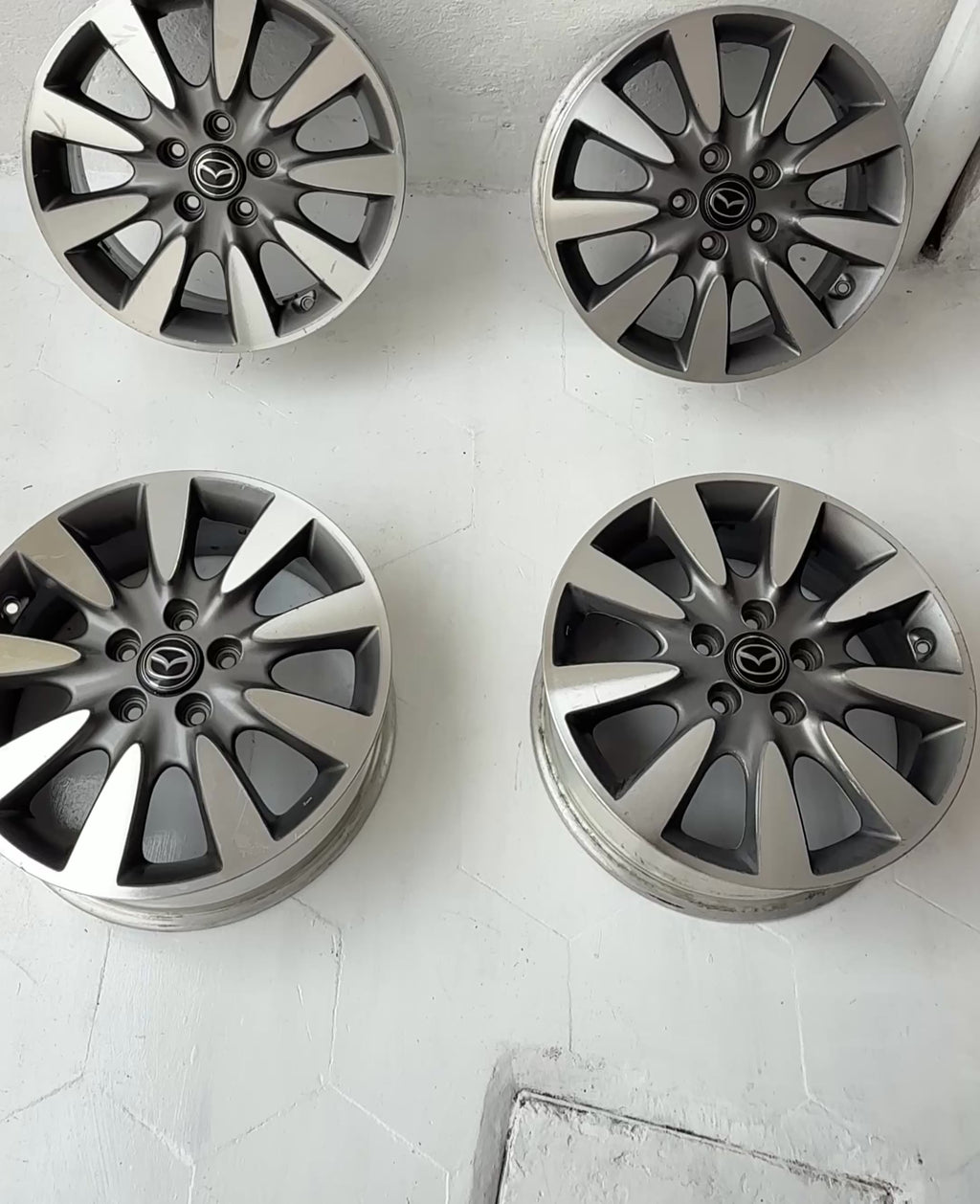 4 Rines 17” Mazda 3, Mazda 6, CX-3, CX-5 y CX-7 – 5×114