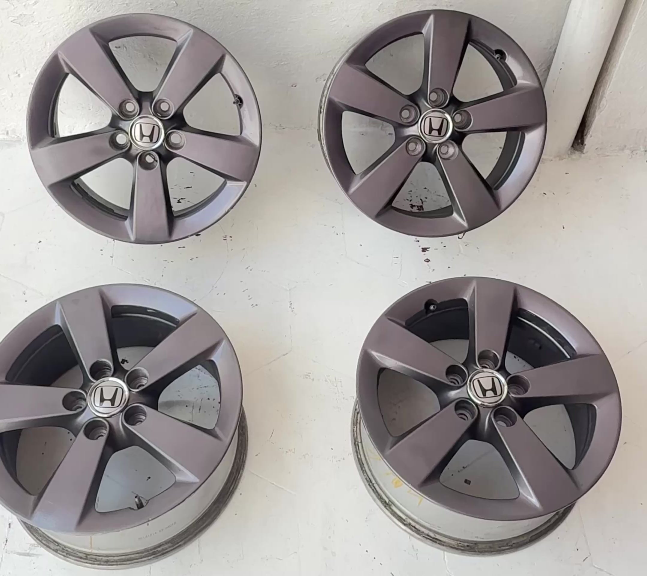 4 Rines 16” Honda Accord, Civic, CR-V y HR-V – 5×114
