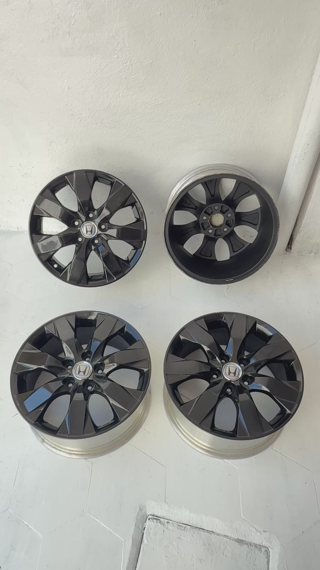 4 Rines 17” Honda CR-V, HR-V, Accord, Civic y Element Originales Seminuevos 5x114