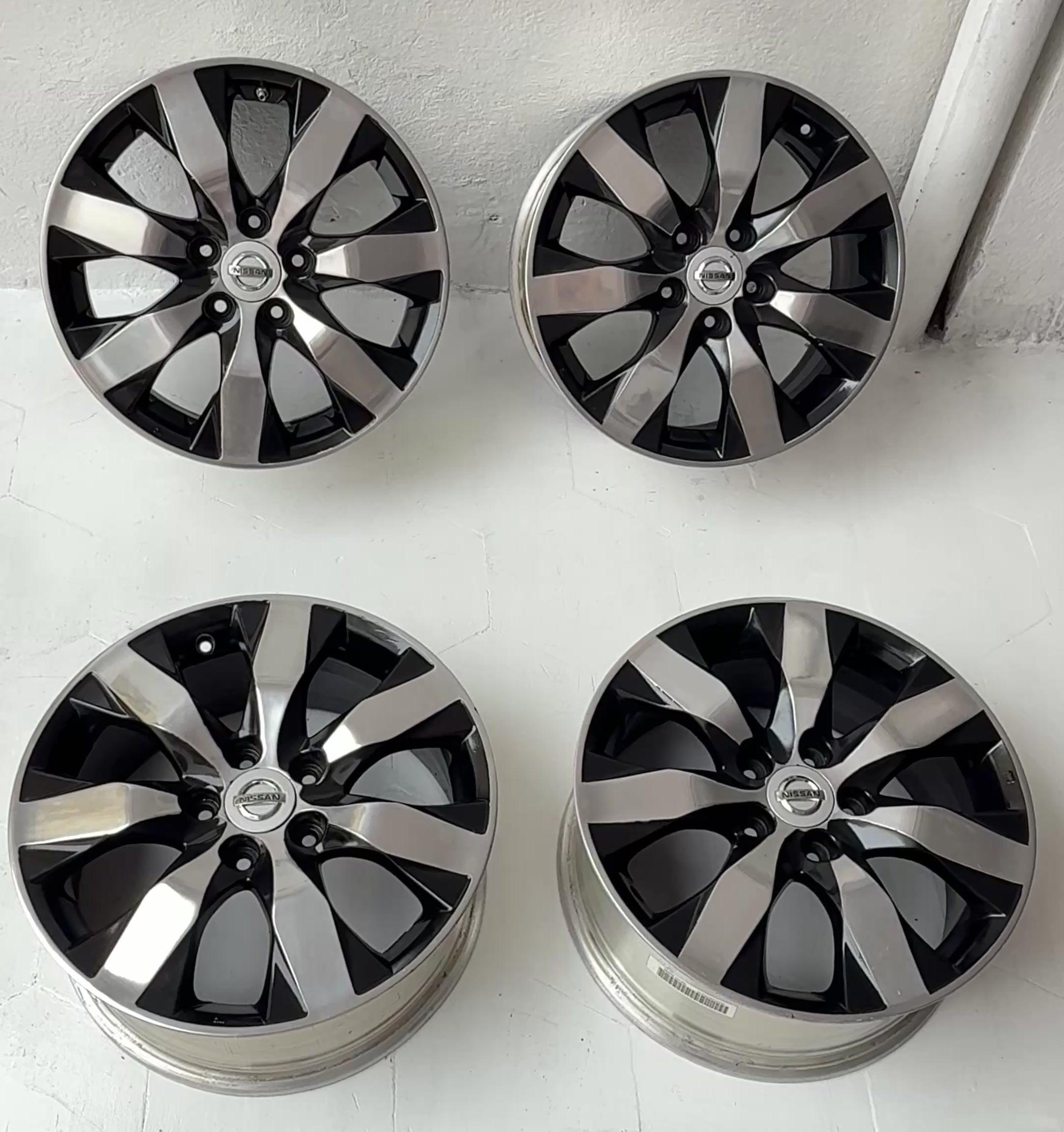 4 Rines 17” Nissan Rogue, X-Trail, Altima, Sentra y Juke – 5×114