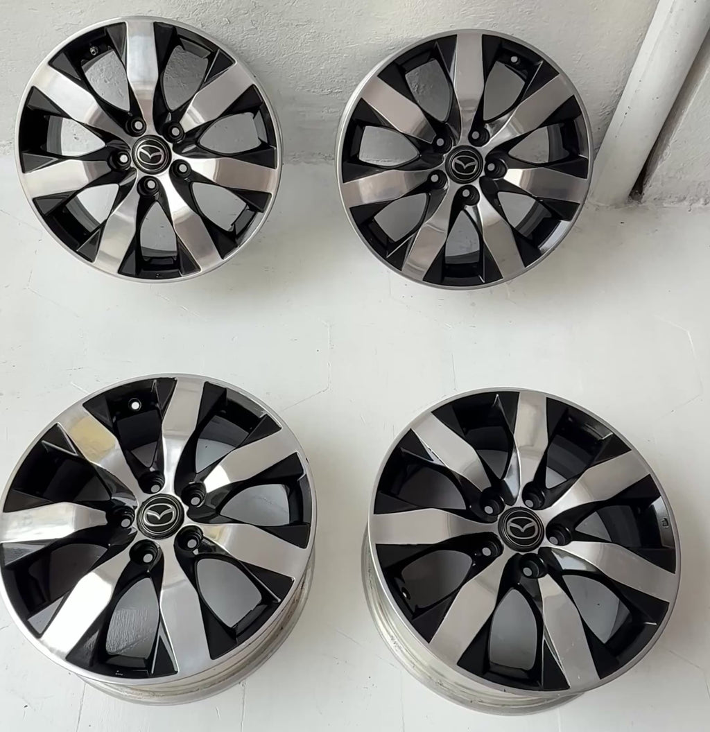 4 Rines 17” Mazda 3, Mazda 6, CX-3, CX-5 y CX-7 – 5×114