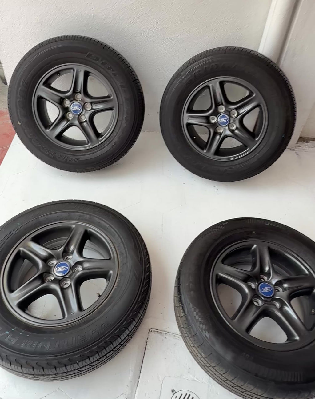 4 Rines con llantas 16” Ford Explorer, Ranger y Mustang – 5×114