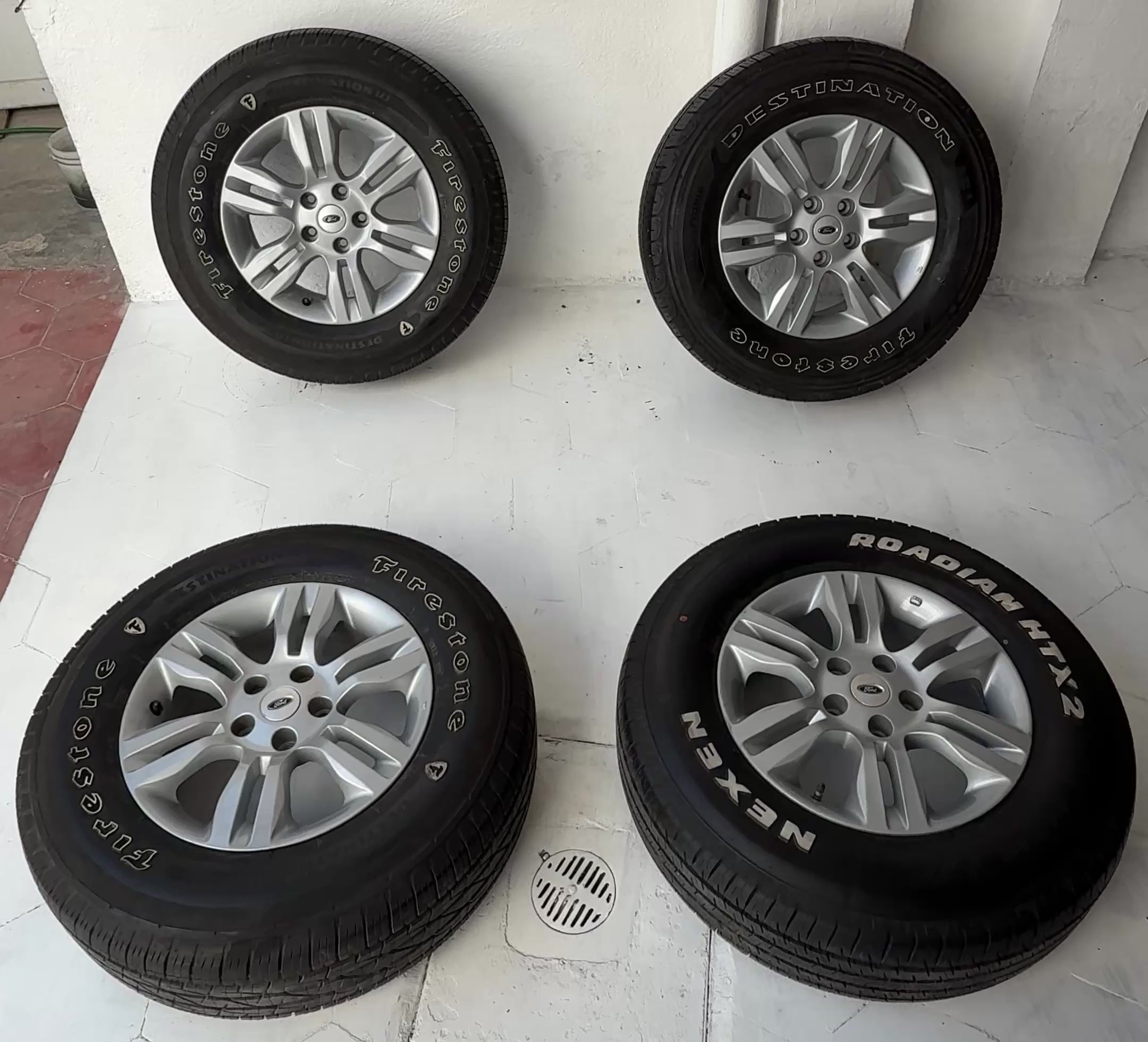 4 Rines con llantas 16” Ford Ranger y Explorer – 5×114