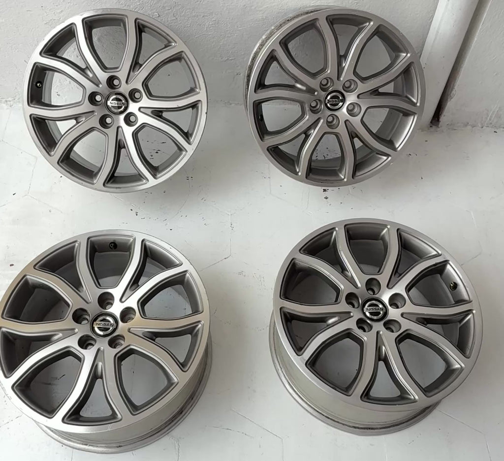 4 Rines 18” Nissan Sentra, X-Trail, Altima y Rogue – 5×114
