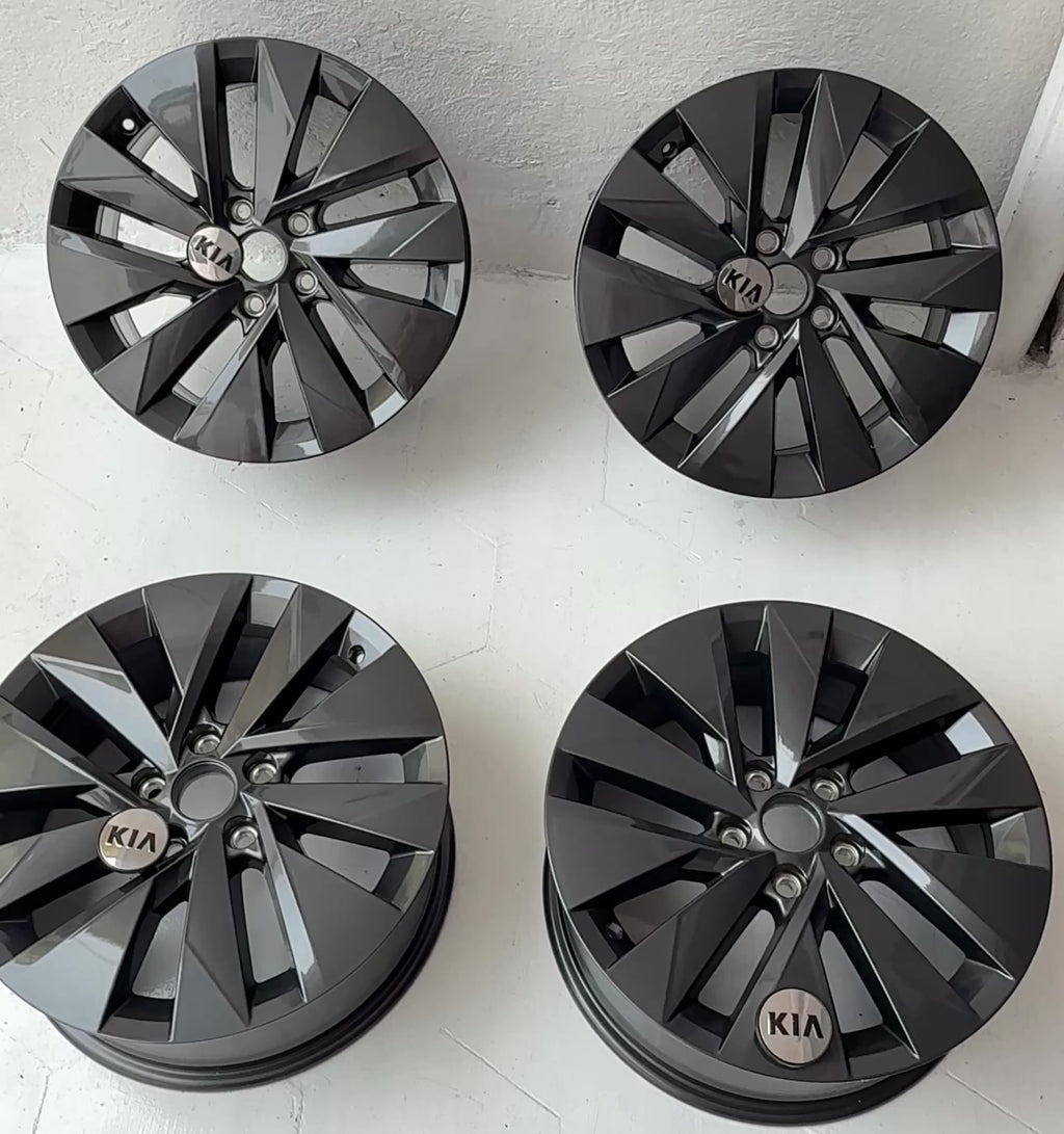 4 Rines 17” Kia Forte, Optima, Sportage y Hyundai Tucson, Creta, Elantra y Solesta – 5×114