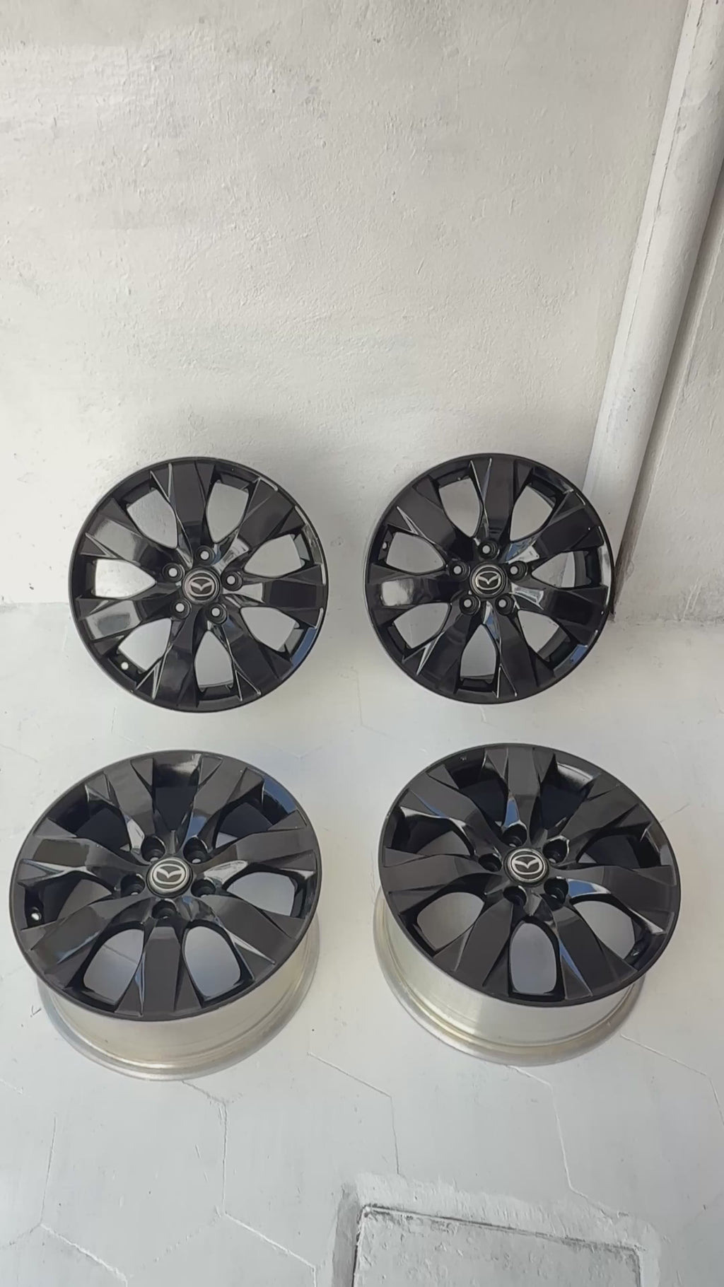 4 Rines 17” Mazda 3, Mazda 6, CX-3, CX-5 y CX-8 Originales Seminuevos 5x114