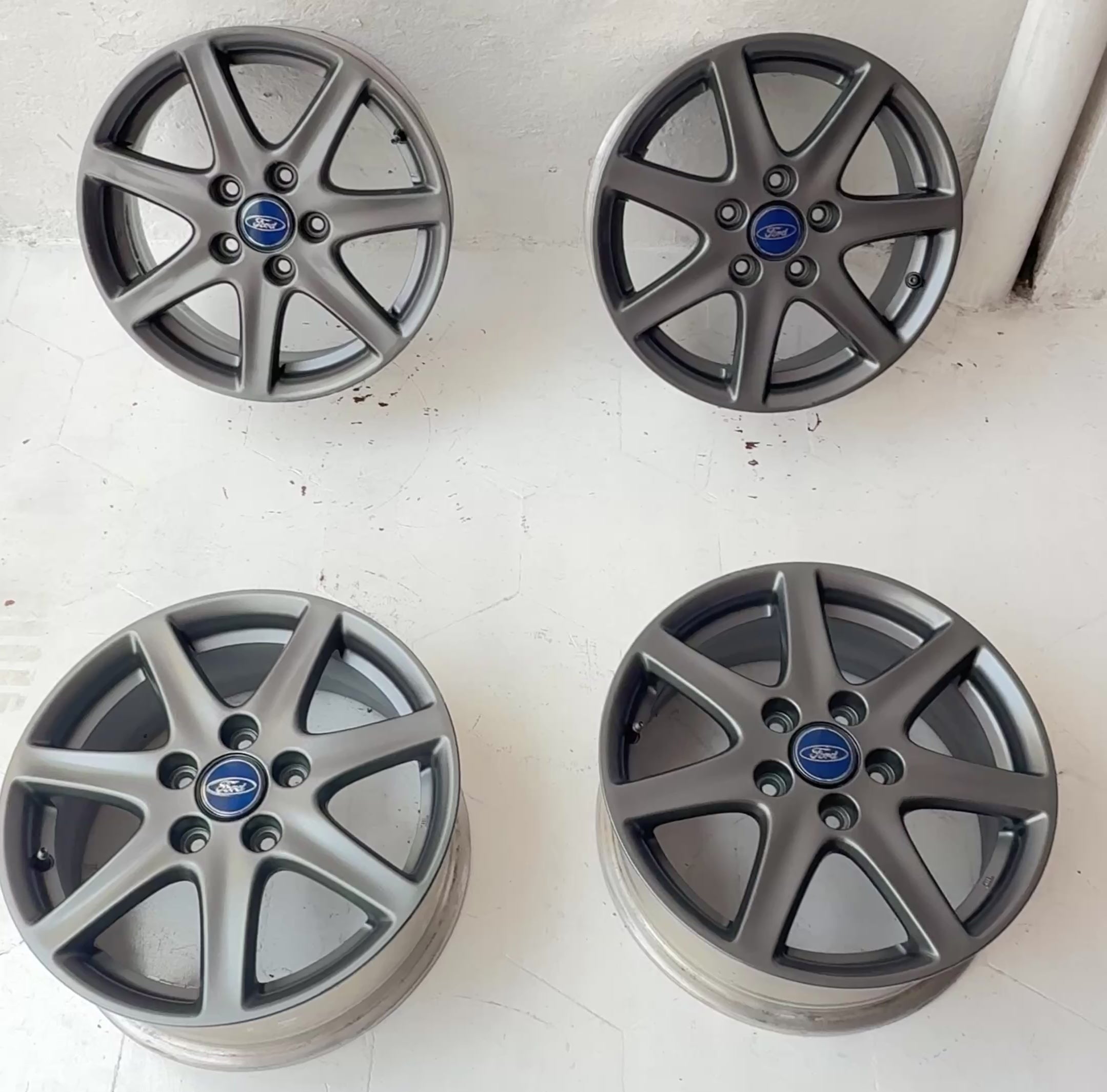 4 Rines 16” Ford Mustang, Ranger, Explorer y Edge – 5×114