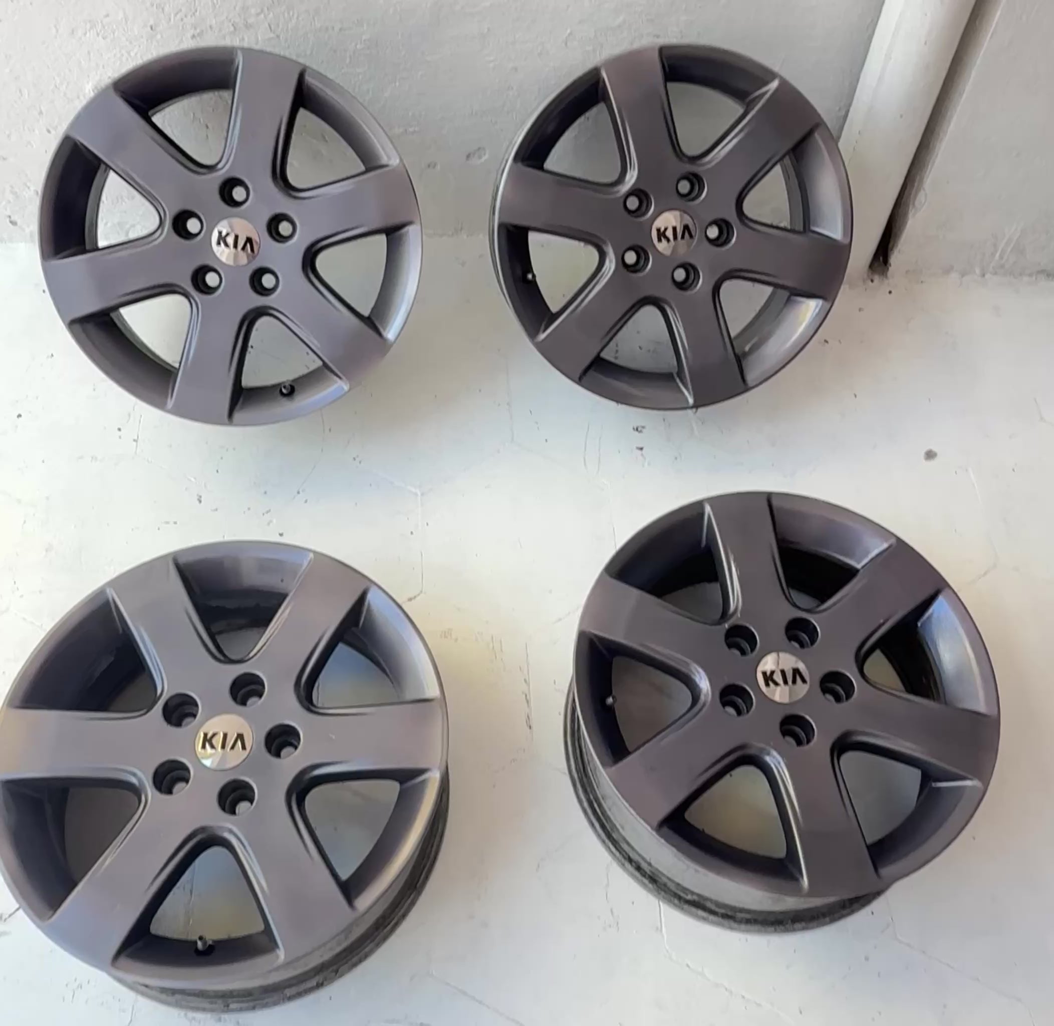 4 Rines 16” Kia Forte Optima 5x114 Originales Nunca Reparados