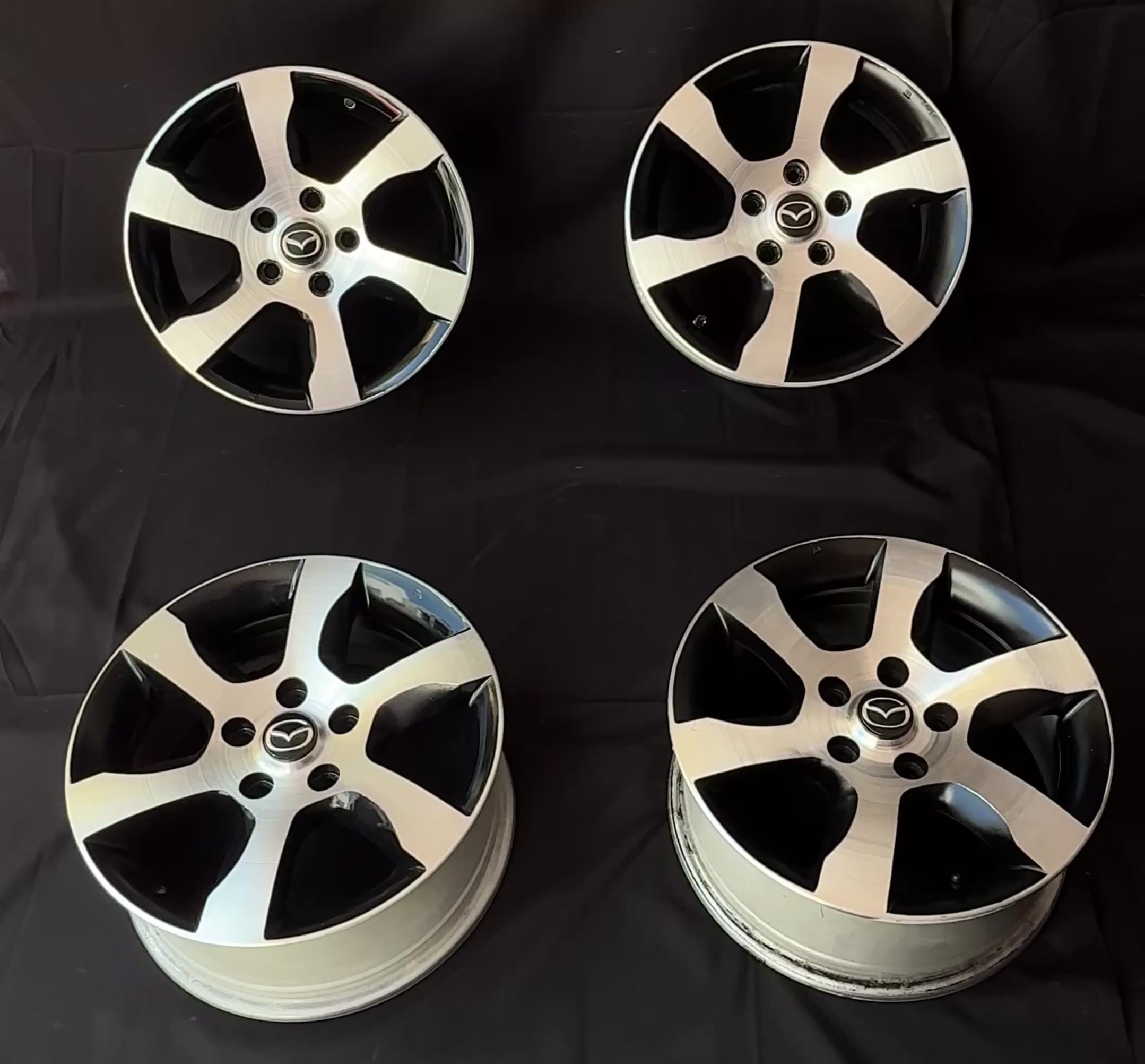 4 Rines 16” Mazda 3, Mazda 6, CX-3 y CX-5 – 5×114