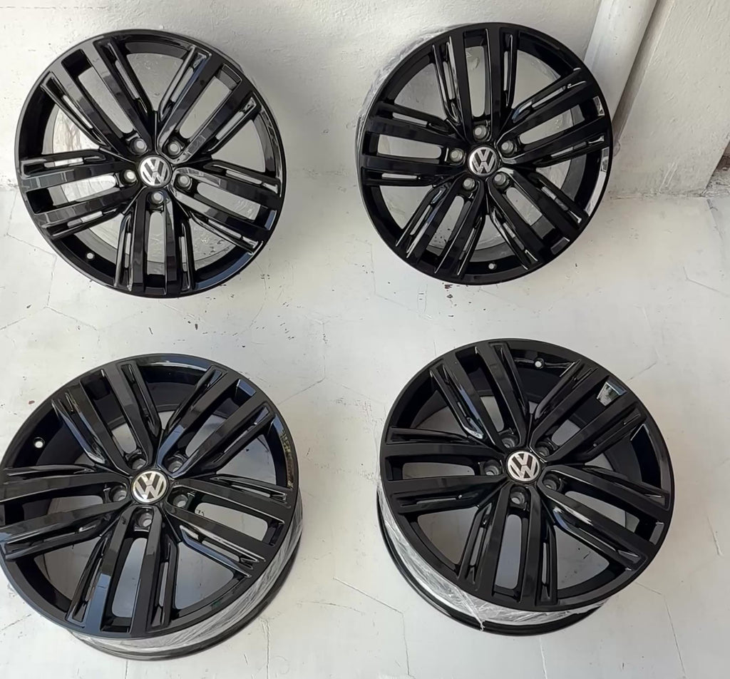 4 Rines Nuevos 19” Volkswagen Tiguan, Taos, Jetta MK7 y Jetta MK6 5X114