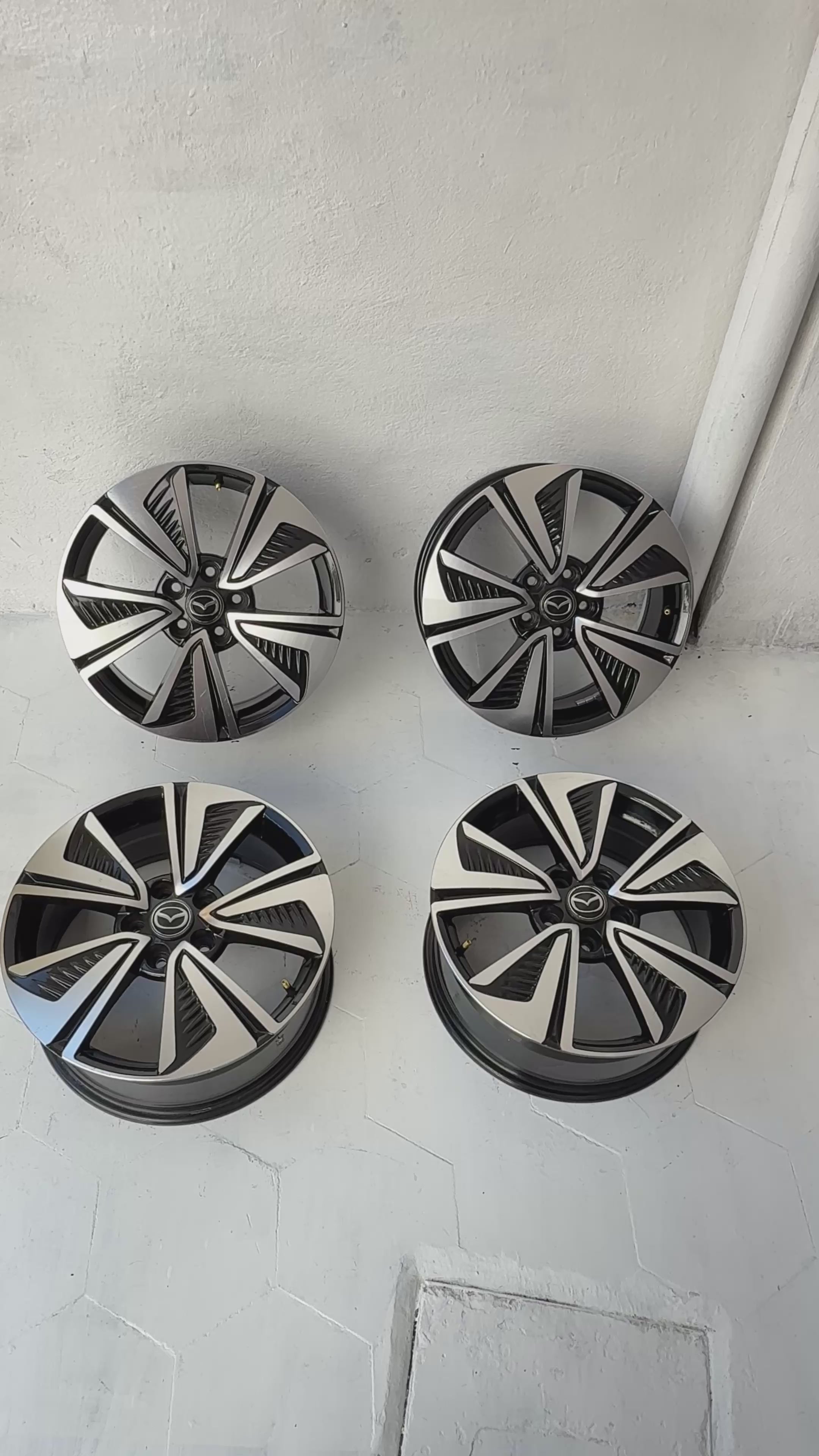 4 Rines 17” Mazda 3, Mazda 6, CX-3, CX-5 y CX-7 Nuevos y Originales 5x114