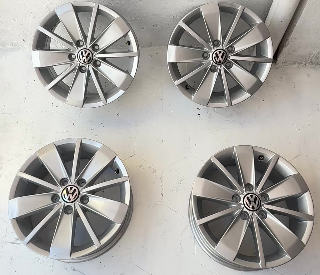 4 Rines 16” Volkswagen Jetta MK6 MK7 Originales 5x112