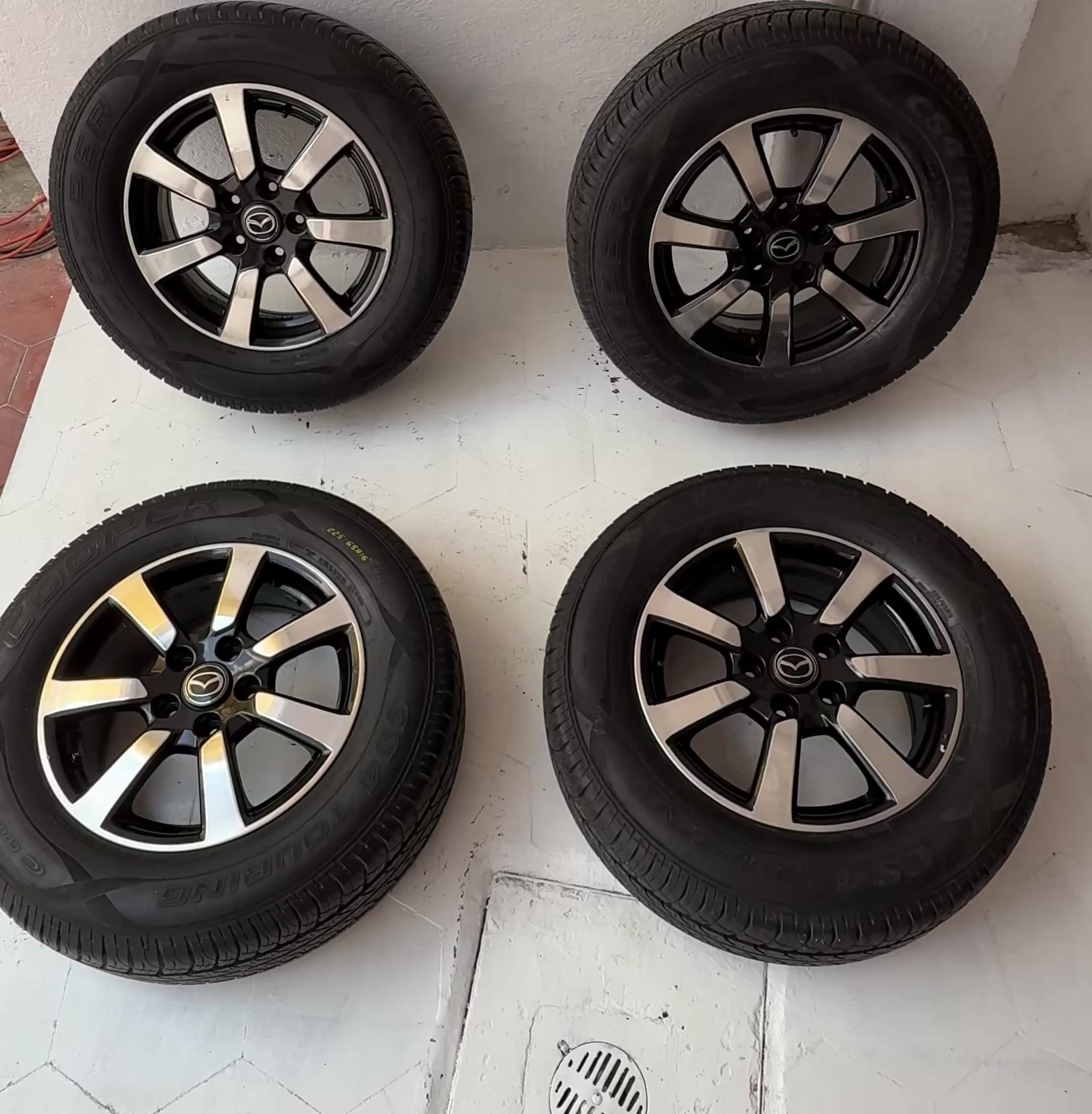 4 Rines con Llantas 16” Mazda3, Mazda6, CX-3 y CX-5 – 5×114