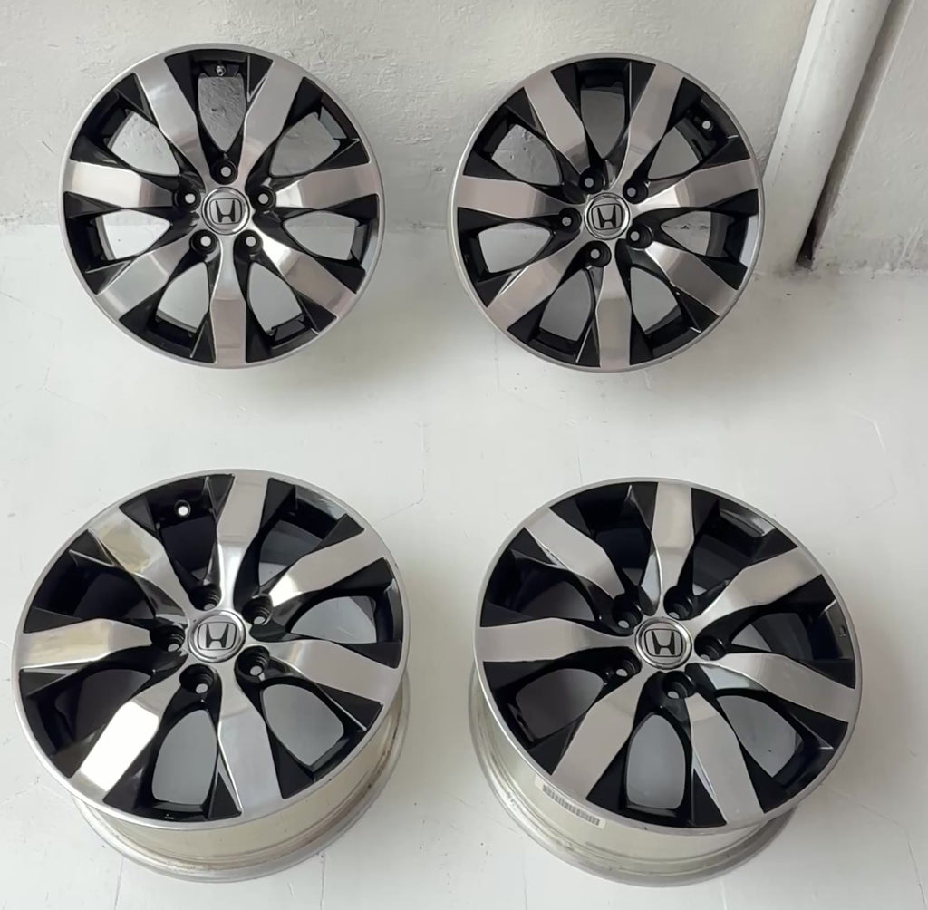 4 Rines 17” Honda CR-V, HR-V, Civic y Accord – 5×114