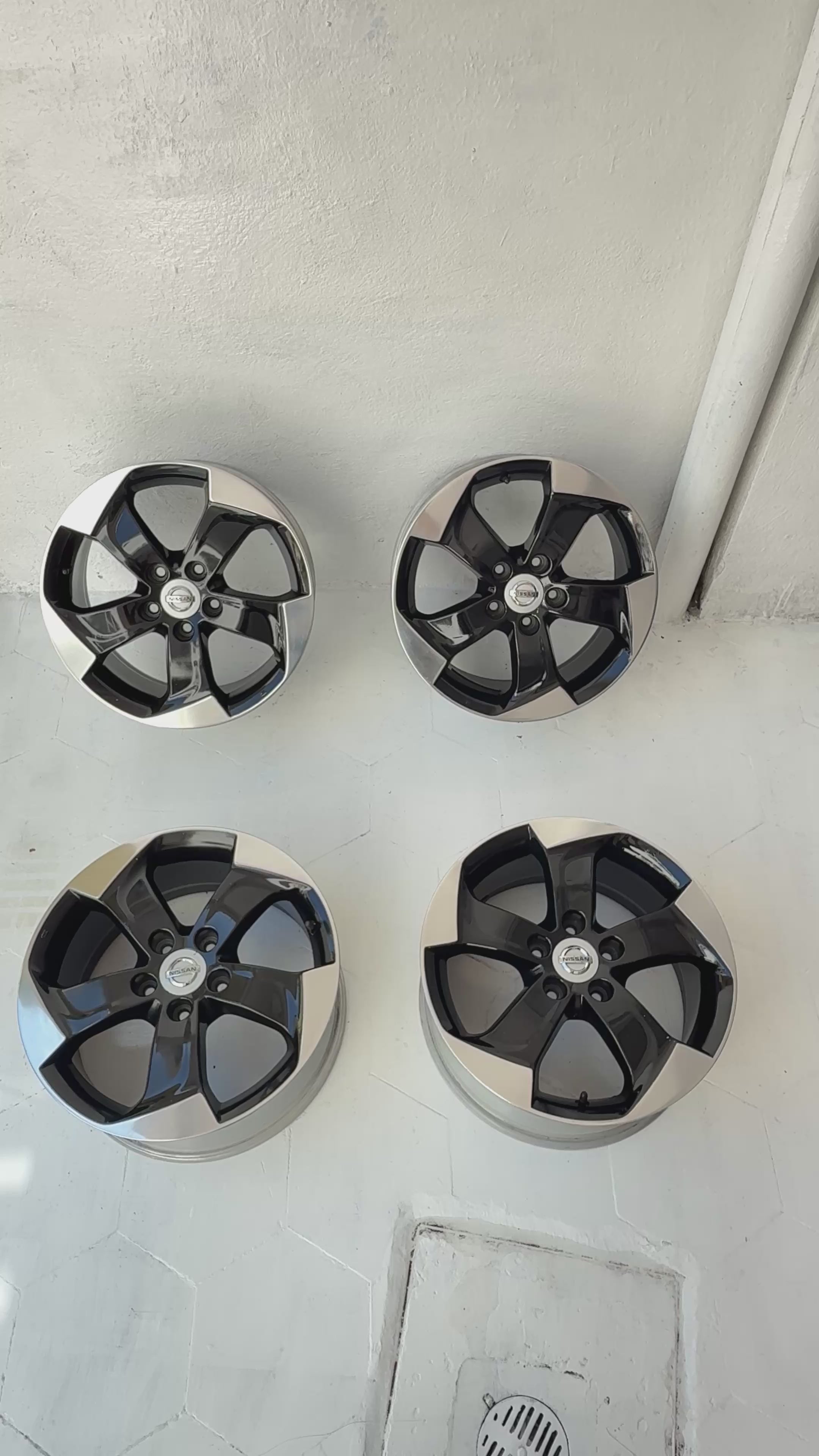 4 Rines 17” Nissan Sentra, Altima y X-Trail Originales Seminuevos 5x114