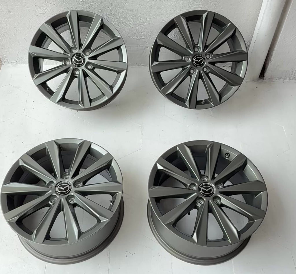 4 Rines 17” Mazda 3, Mazda 6, CX-3, CX-5 y CX-7 – 5×114