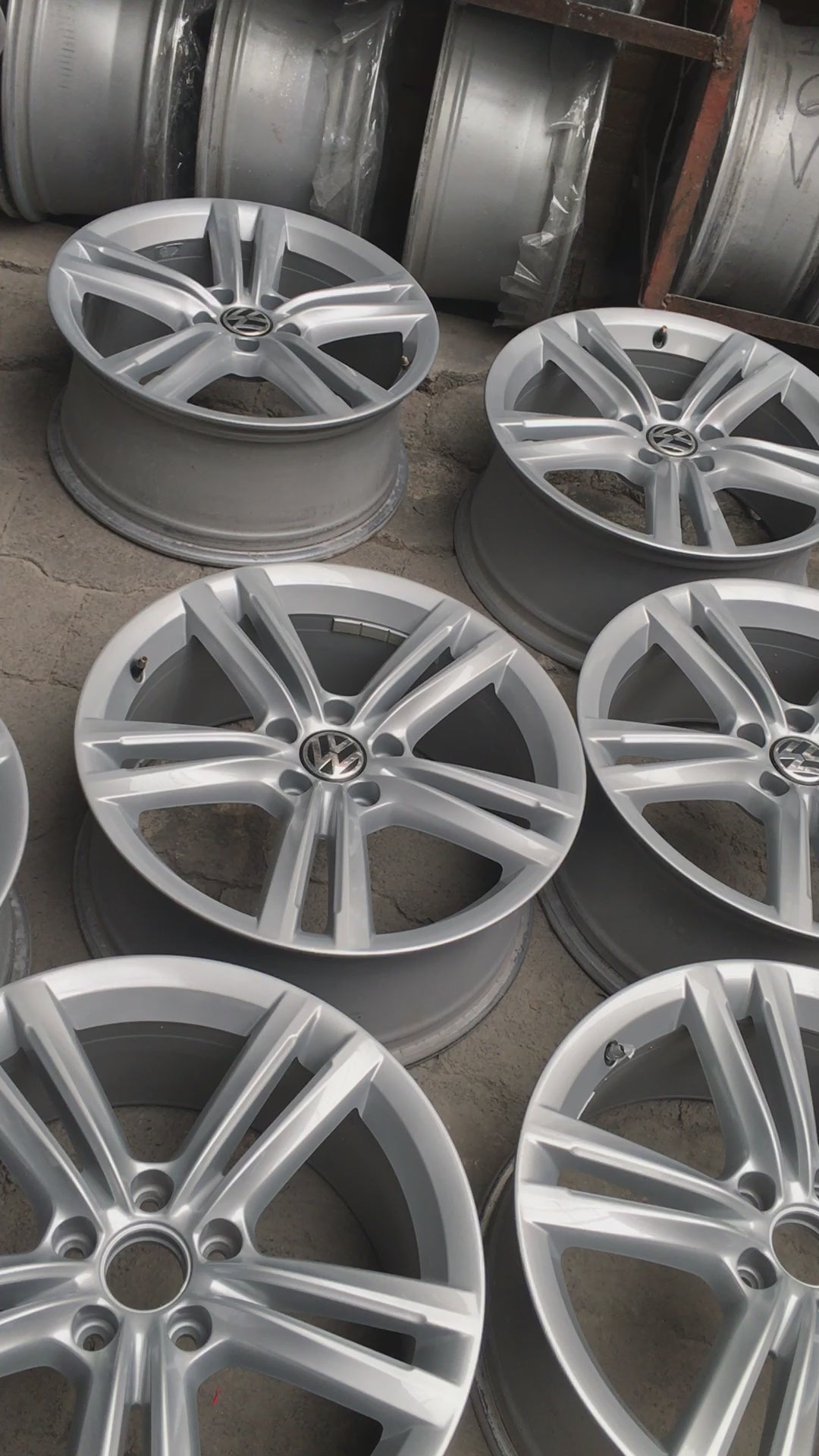4 Rines 18” Volkswagen Passat, Jetta MK6, Jetta MK7, Taos, Tiguan y Bora – 5×112