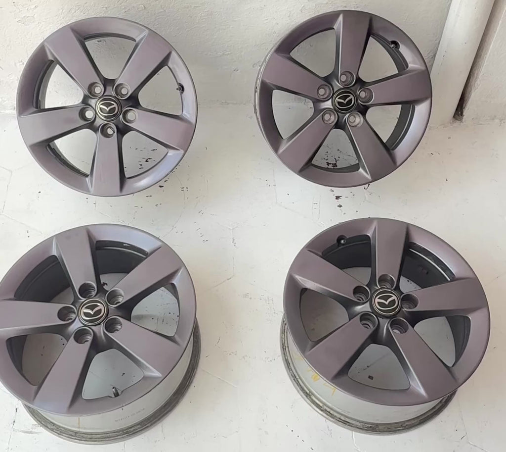 4 Rines 16” Mazda 3, Mazda 6, CX-3 y CX-5 – 5×114.3