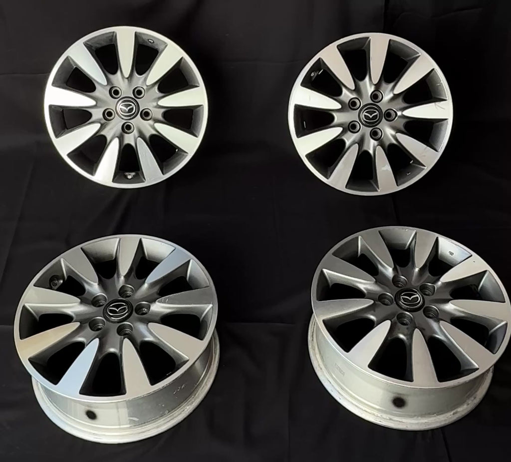 4 Rines 17” Mazda 3, Mazda 6, CX-3, CX-5 y CX-7 – 5×114