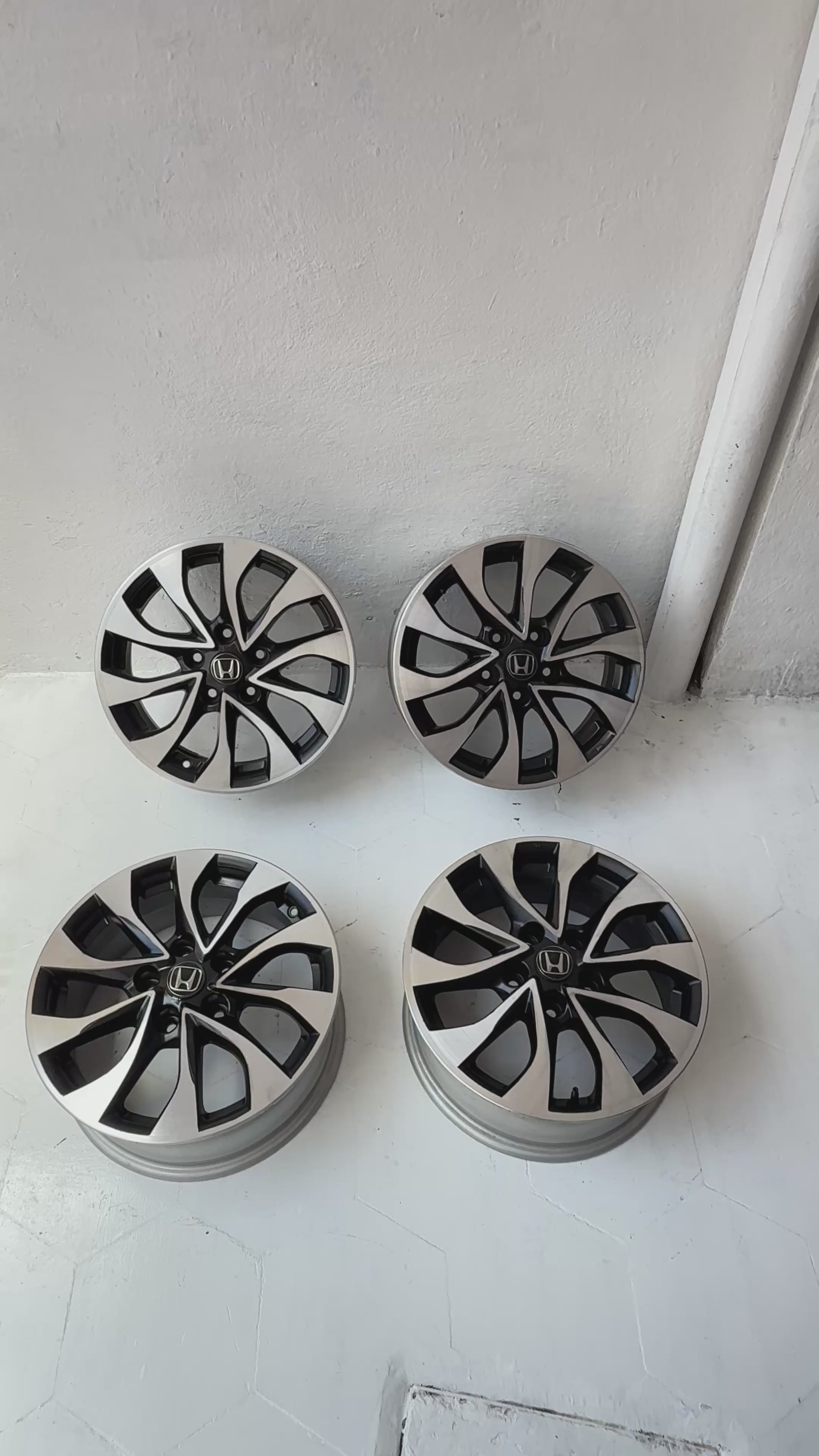 4 Rines 16” Honda CR-V, HR-V, Accord, Civic y Element Originales Seminuevos 5x114